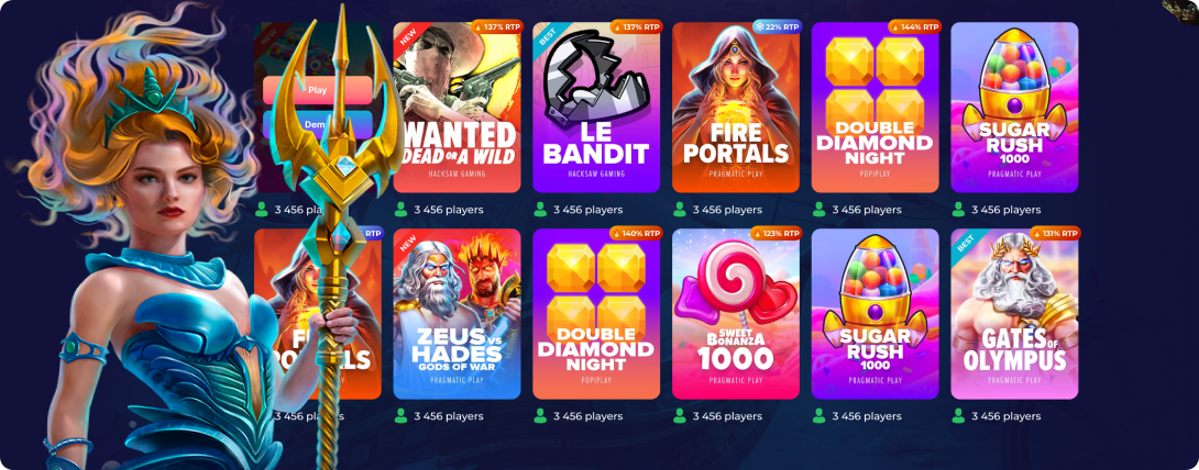 Triton Slots kasino platforma